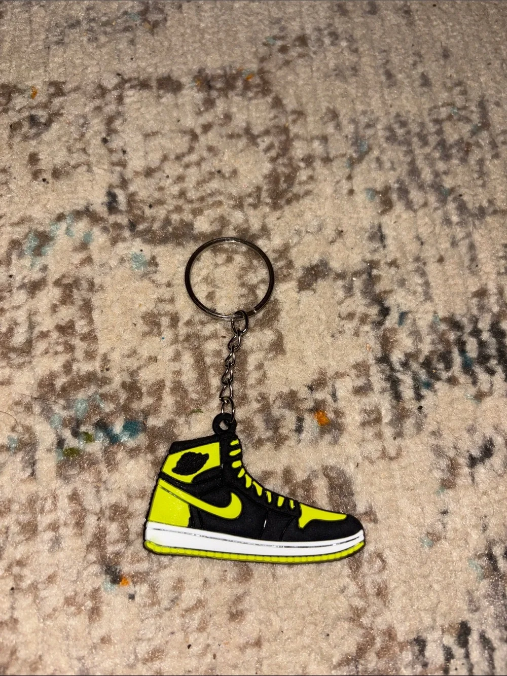 Tiny Nike Jordan keychain